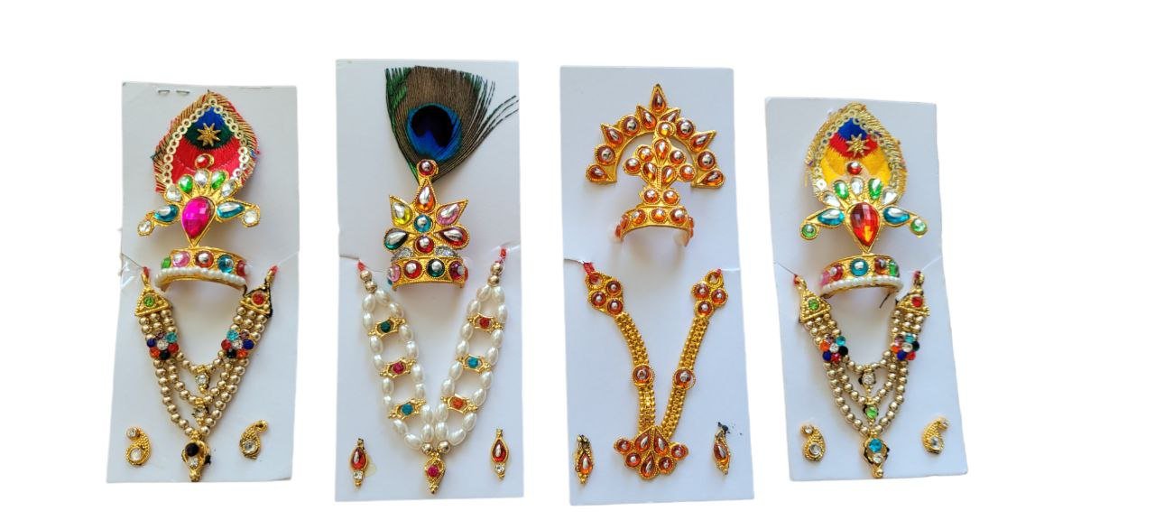 Deity Crown Necklace Set - size M