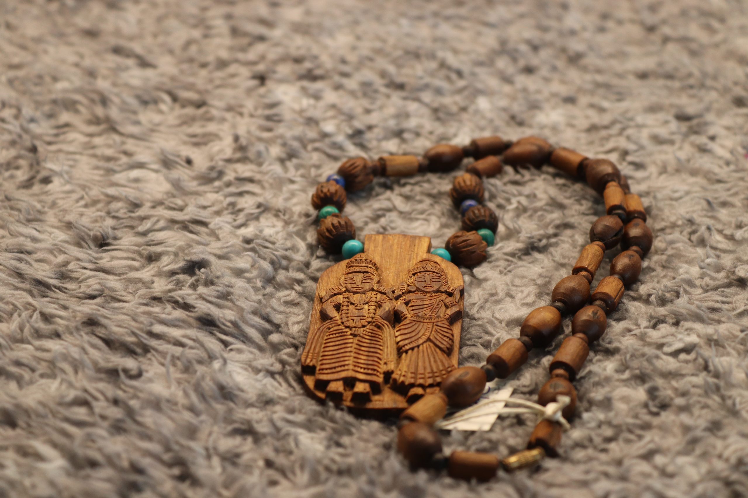 Vitthala & Rukmini Tulsi Pendant - Image 3