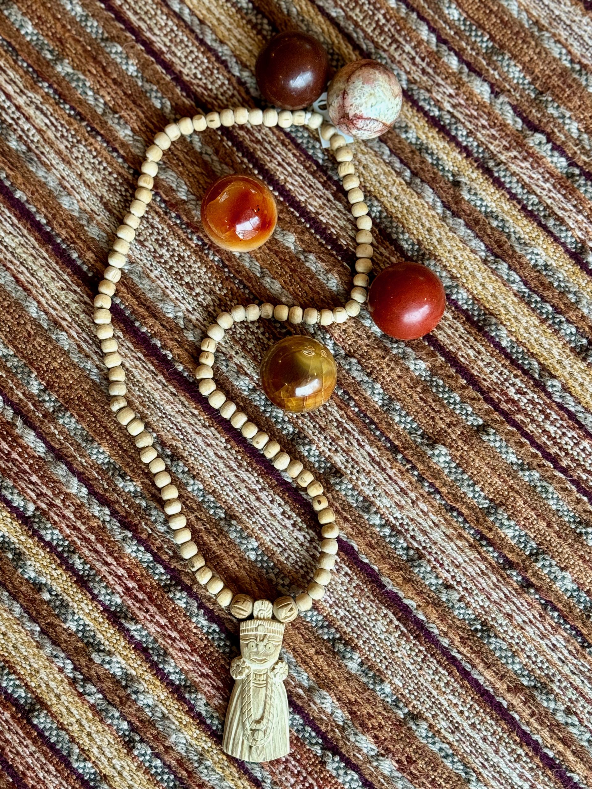 Jagannath Natural Tulsi Pendant