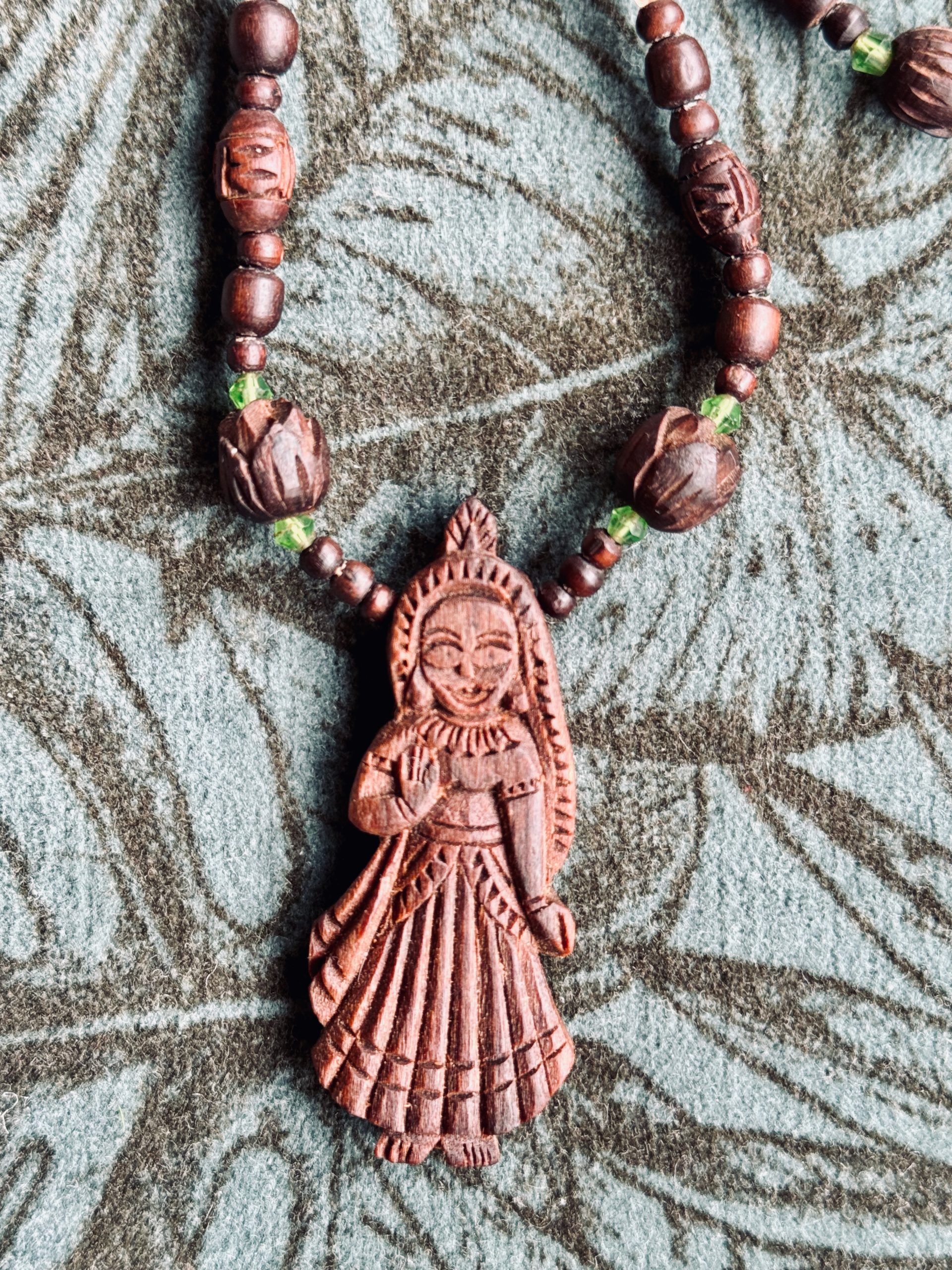 Radha Tulsi Pendant - Image 2