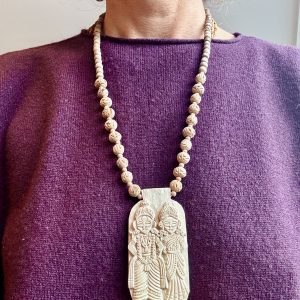 Vitthala & Rukmini Natural Tulsi Pendant